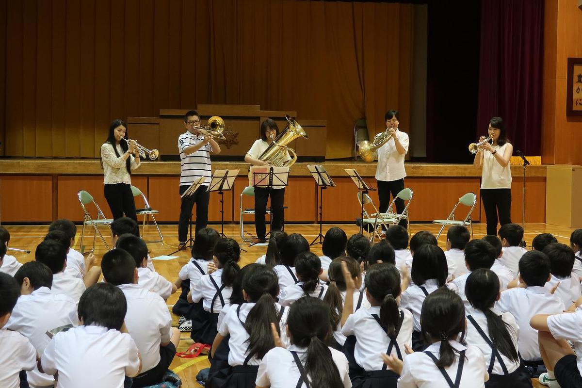4年生はじめてのクラシック 中央区立久松小学校 ｜コミュニティ活動｜トリトン・アーツ・ネットワーク