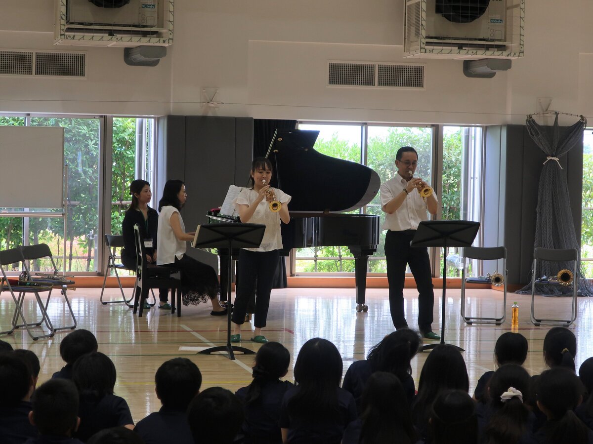 4年生はじめてのクラシック 松木亜希（トランペット） 平木仁