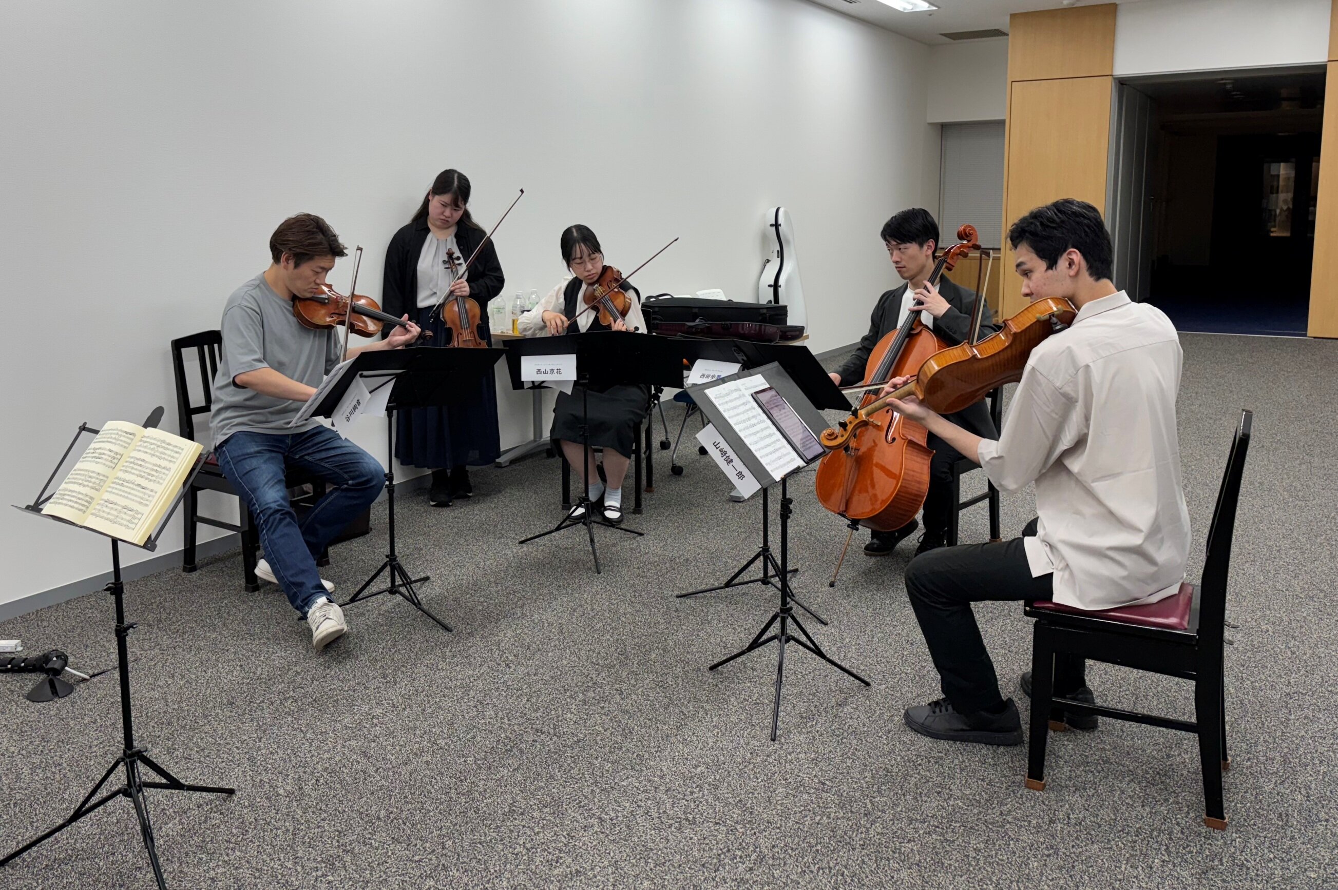 関連企画】 公開レッスン ウェールズ弦楽四重奏団～ウェールズ