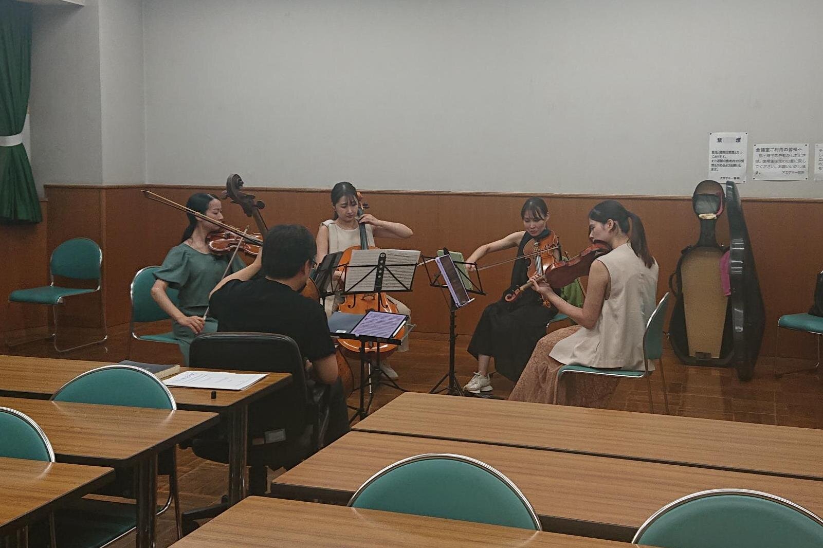 関連企画】 公開レッスン ウェールズ弦楽四重奏団～ウェールズ