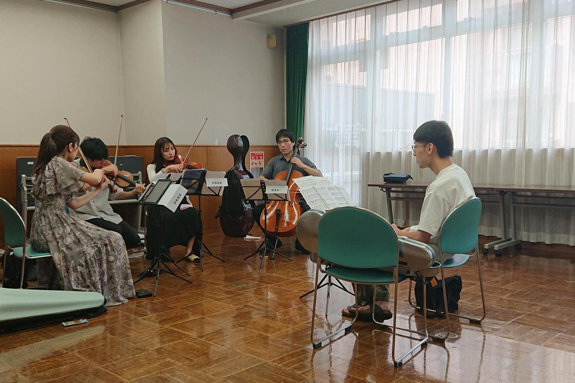 関連企画】 公開レッスン ウェールズ弦楽四重奏団～ウェールズ